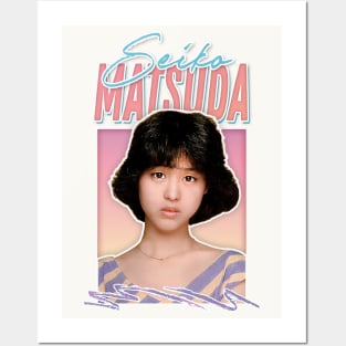 Seiko Matsuda // Retro 80s Fan Art Design Posters and Art